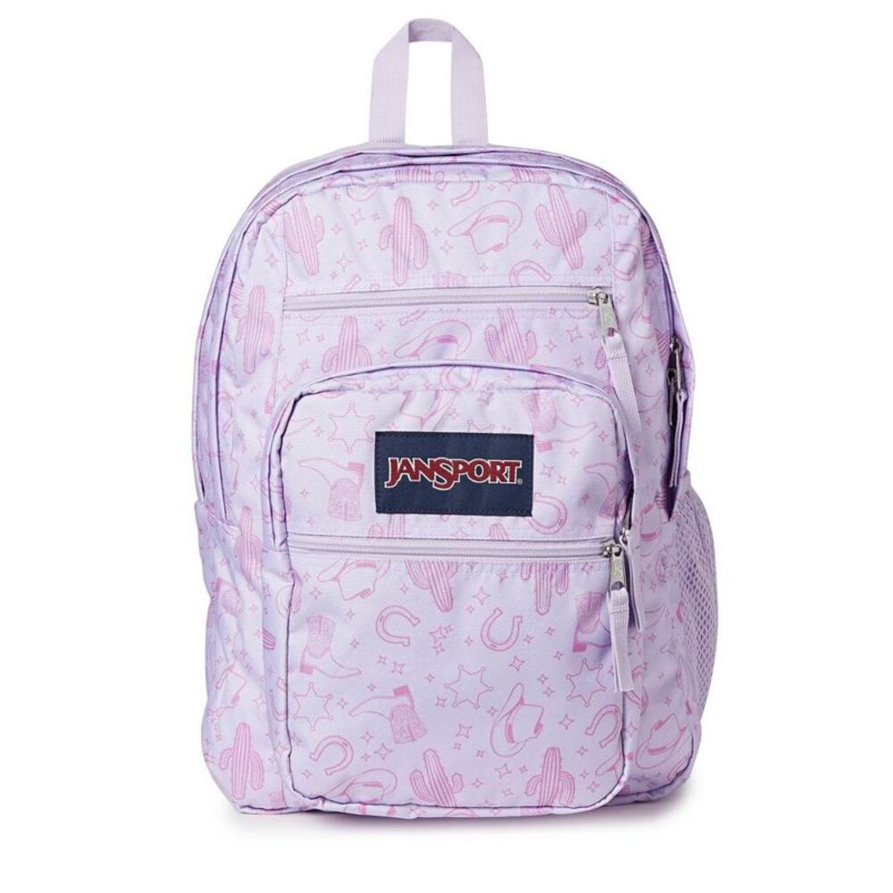 JanSport Big Student Cargo 17" Backpack Fits 15" Laptop - Lilac Purple